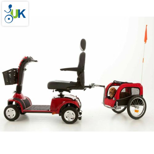 Mobility Scooter Pet Towing Trailer Attachment Shopping Cargo Transport